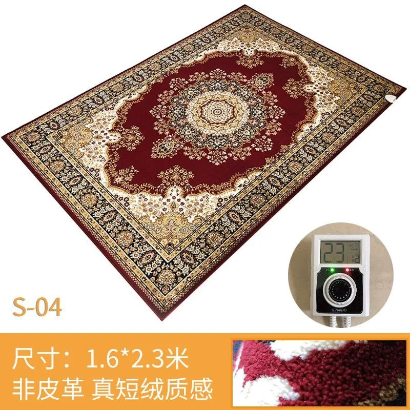 Bodenheizmatte aus Kohlenstoffkristall, Wohnzimmer, Graphen-Bodenmatte, beweglicher elektrischer Teppich, Haushaltsfuß