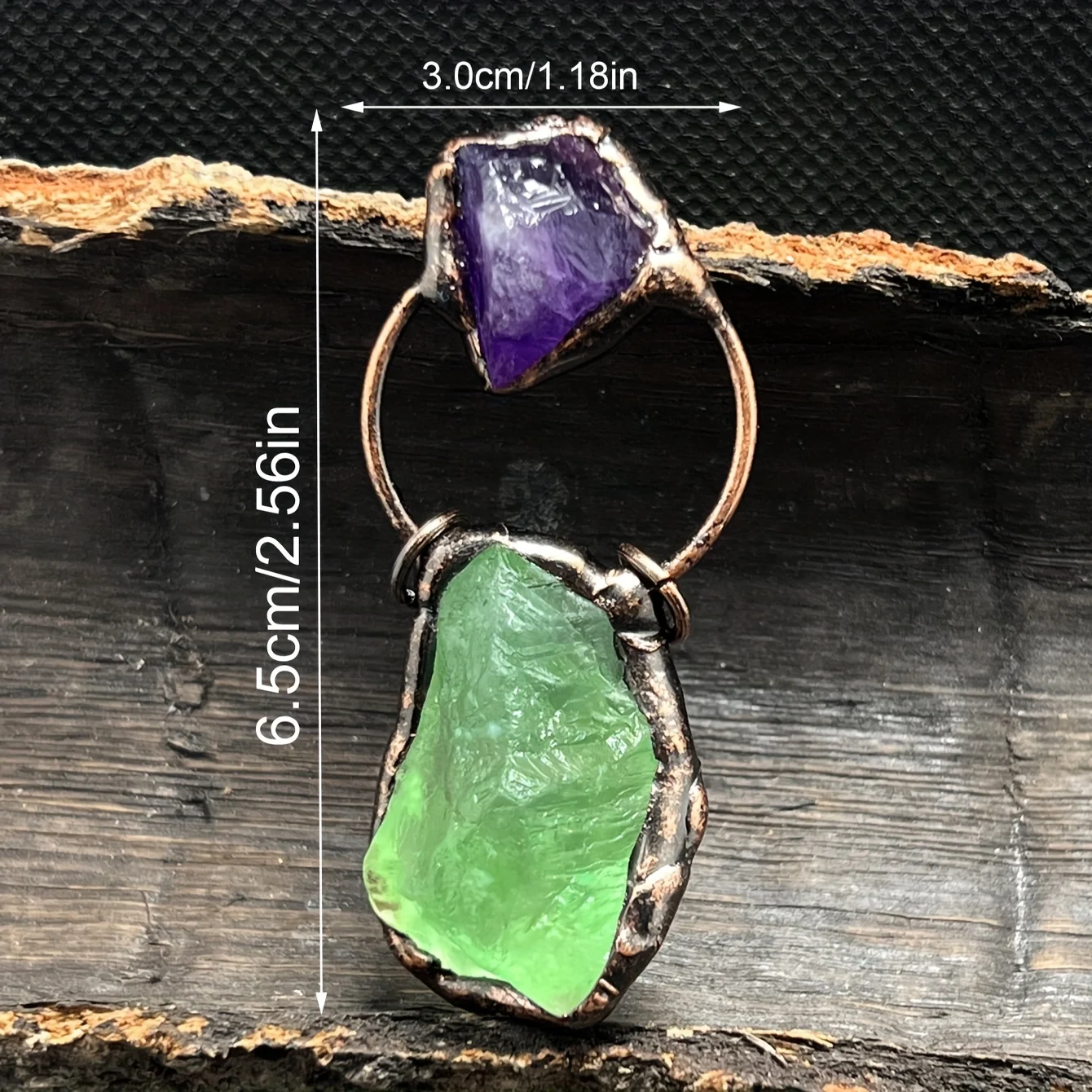 YEEVAA Vintage Style Random Shape Natural Crystal Stone Pendant For DIY Jewelry Decoration Making Accessory