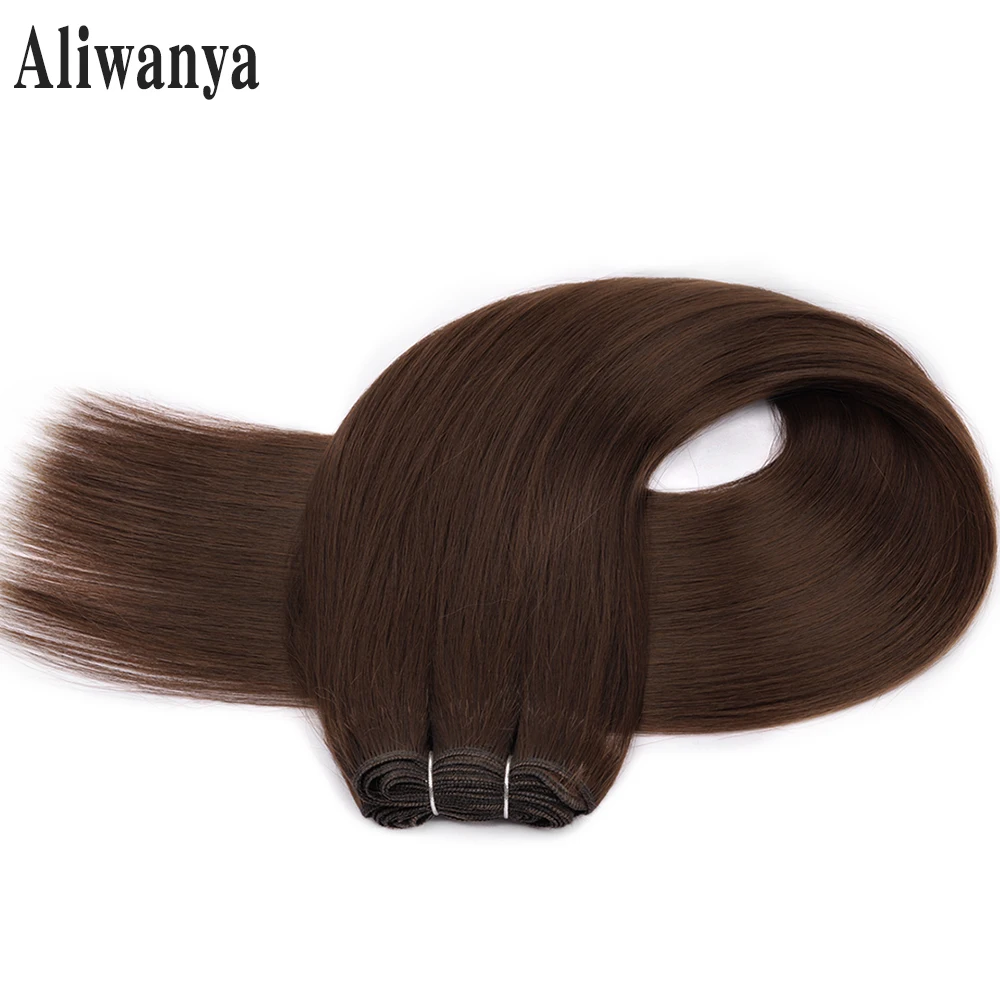 

Прямые волосы для наращивания костей, омбре, блондинка, накладные пучки волос, супер длинные волосы, синтетические прямые волосы 26 дюймов, от полного до конца