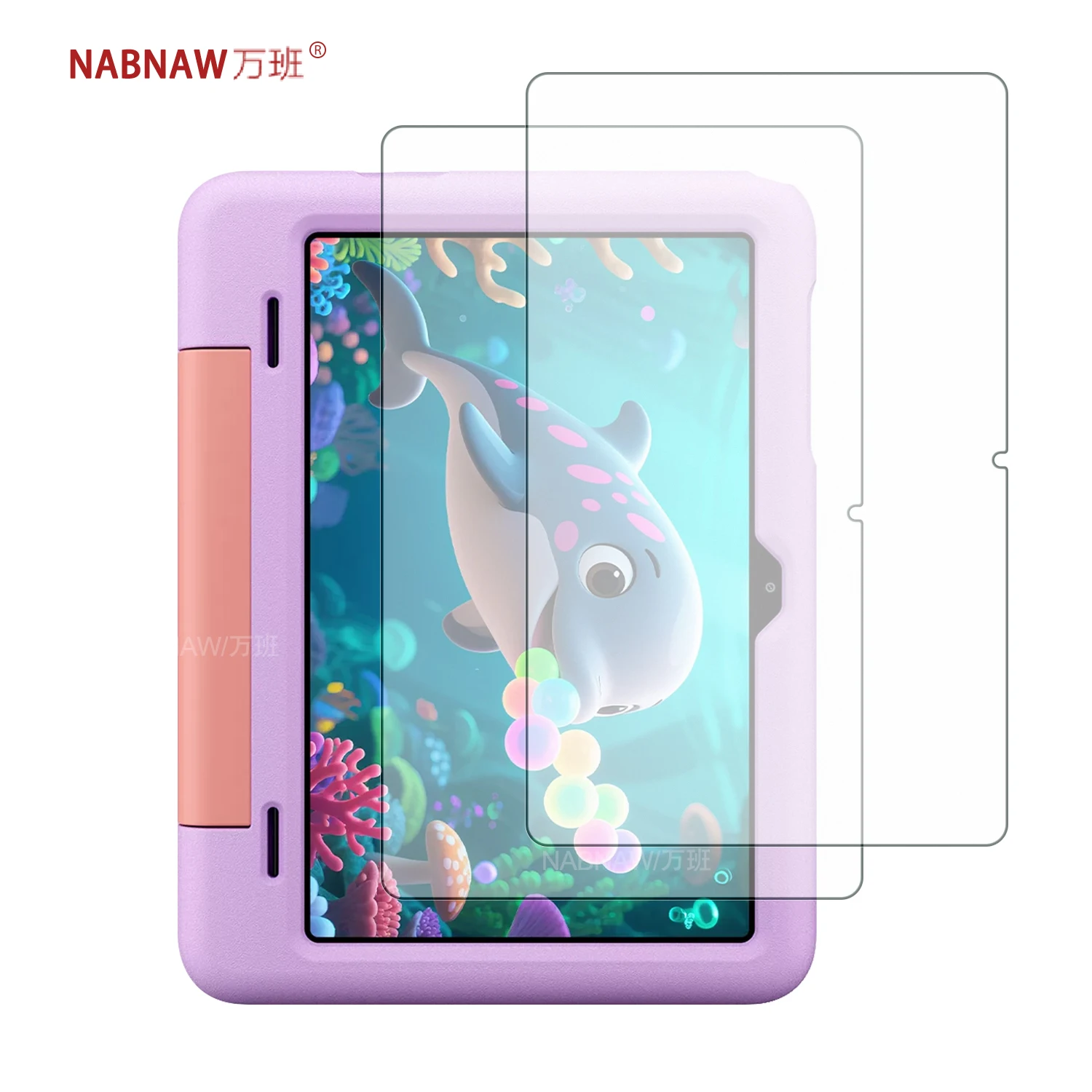 For Blackview Tab 20 Kids 10.1-inch Full HD Tempered Glass Film Screen Protector Anti-Scratch Esay To Install 2-Pack
