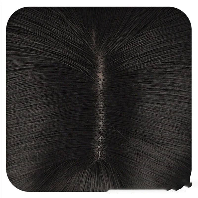 Peruka do cosplayu Chainsaw Man 2, postać główna, nakrycie głowy, damska, codzienna, czarna, długie proste włosy, Mitaka Asa, peruka modelująca.