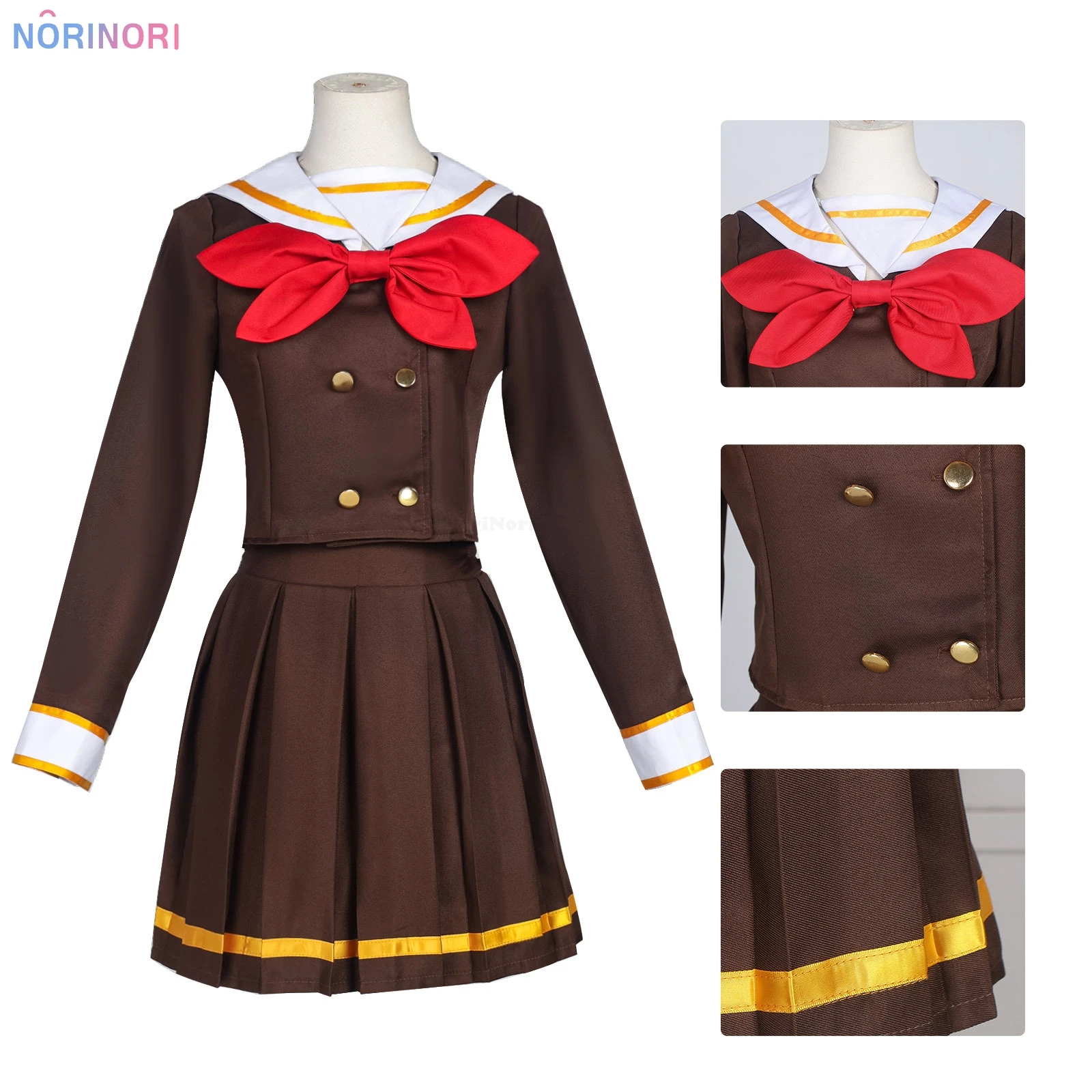 Kumiko Oumae Reina Kousaka przebranie na karnawał dźwięk peruki! Cosplay Euphonium ubrania Anime Halloween dziewczyny Jk mundurki szkolne strój