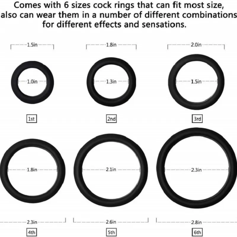 Silicone Cock Ring Penis Enhance Erection Delay Ejaculation Cockring Sex Toys For Men Foreskin Lock Semen Ring Sex Shop