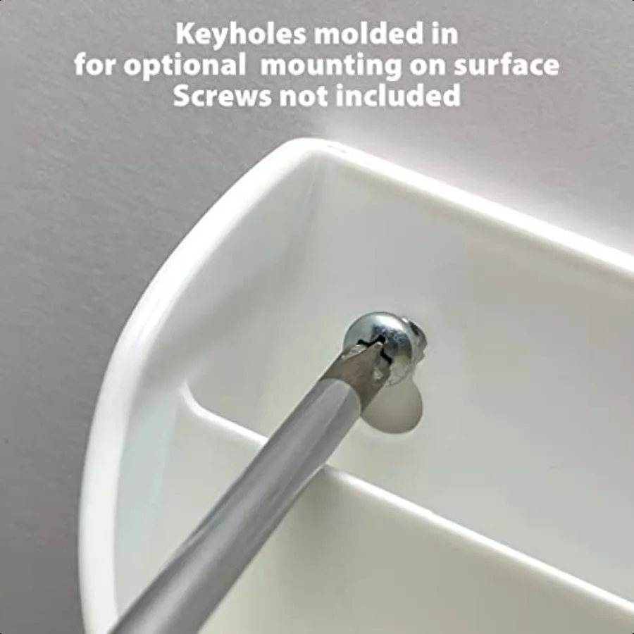 جيب ملف بحجم حرف مغناطيسي من MagnetPlus باللون الأبيض 92543 2.52 × 13.62 × 6.69 بوصة أوف وايت