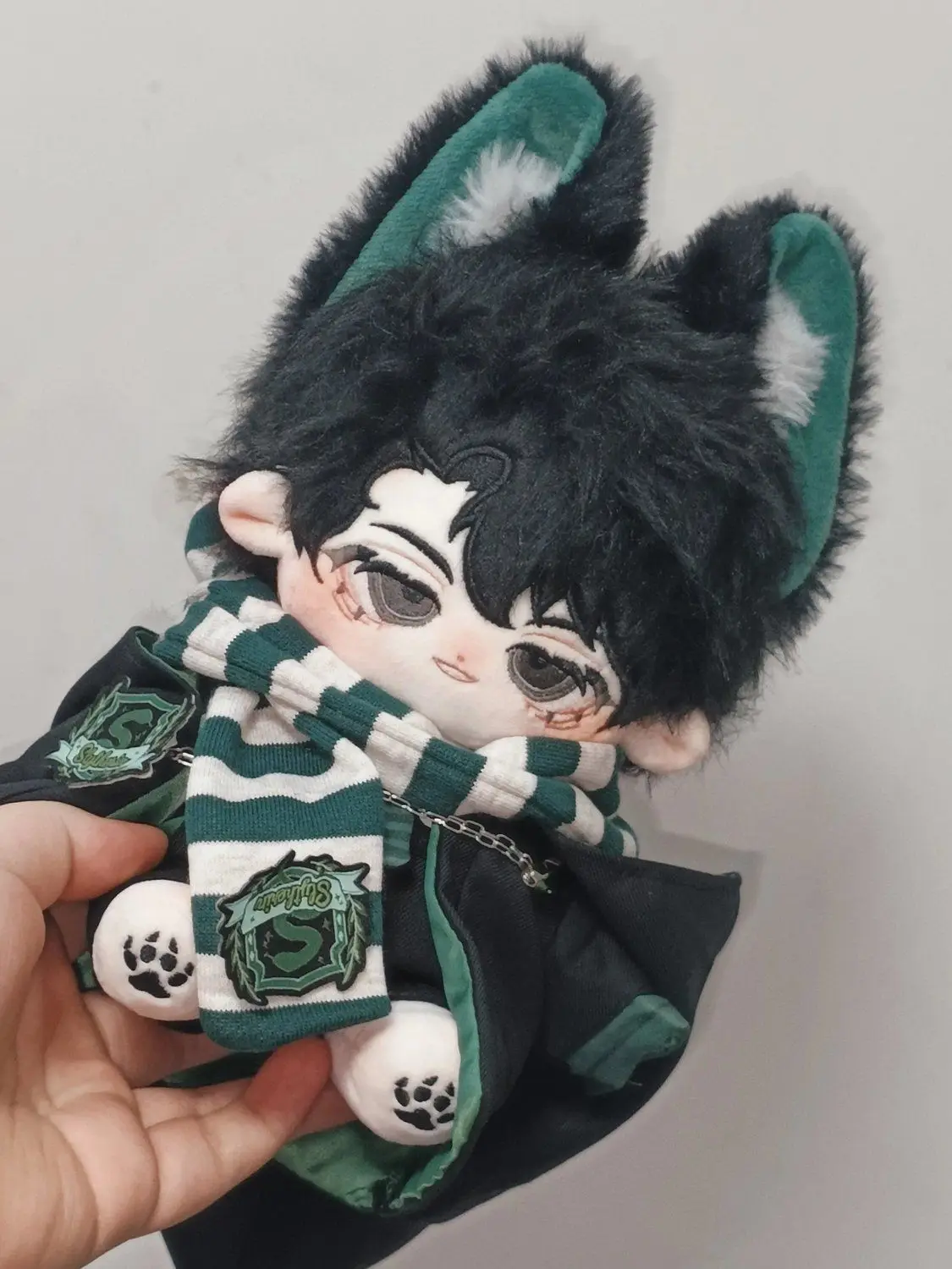 20cm 톰 리들 코튼 인형 애니메이션 영화 캐릭터 귀여운 코스프레 부드러운 몸체와 골격이 있는 만화 아이돌 플러시 장난감 팬 선물