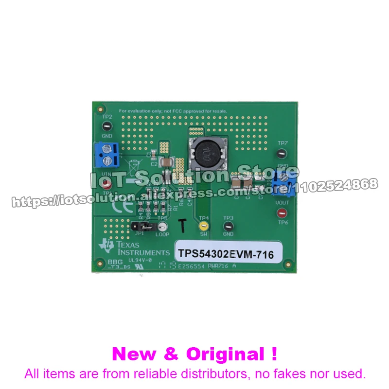 TPS54302EVM-716 TPS54302 Synchronous Step-Down Converter Evaluation Module