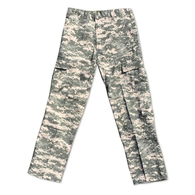 กางเกงผู้ชาย US Field กางเกง ACU Digital Camo Uniform กางเกง Mens Camouflage