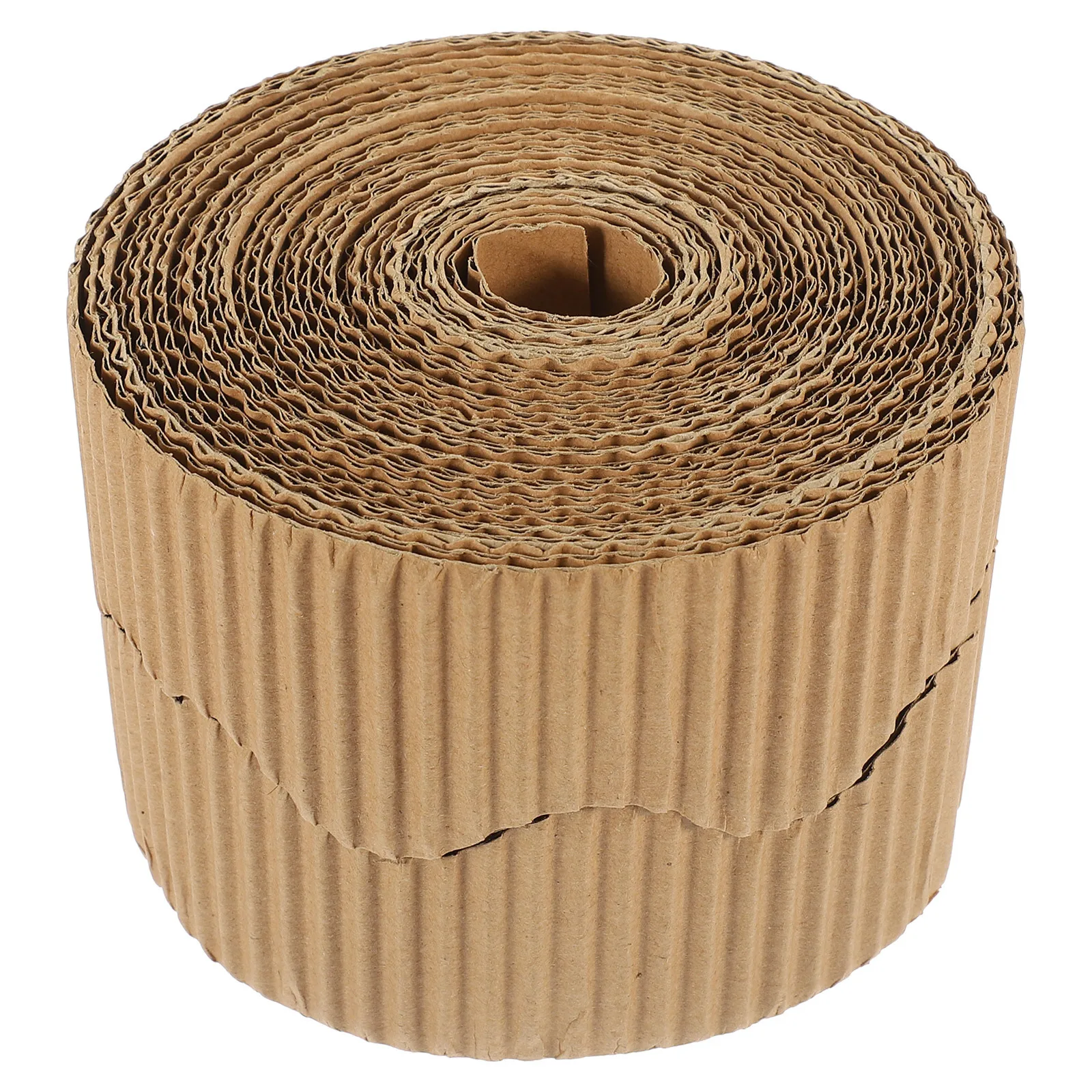 

1pc 1 Roll Scalloped Bulletin Board Border Trim Long Diy Decorative Paper Roll For Classroom Office Blackboard Wall Decoration