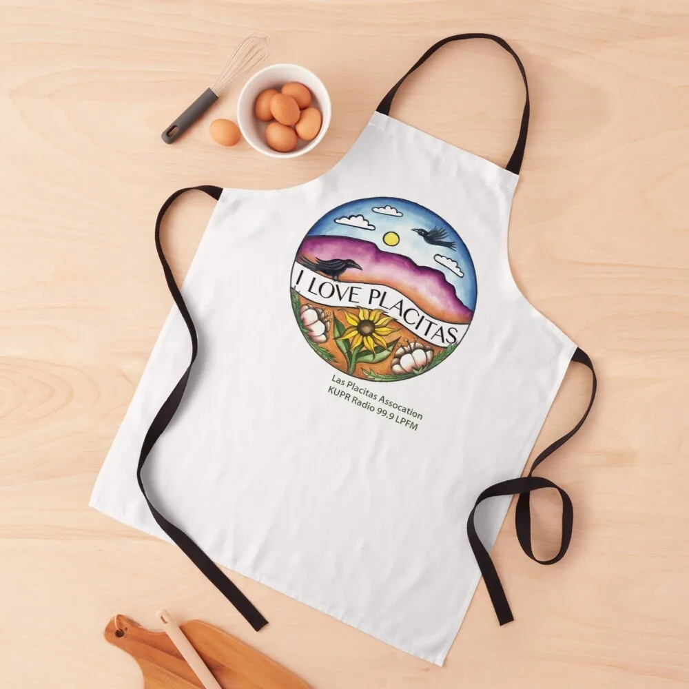 

I Love Placitas Apron aesthetic apron woman nursing apron