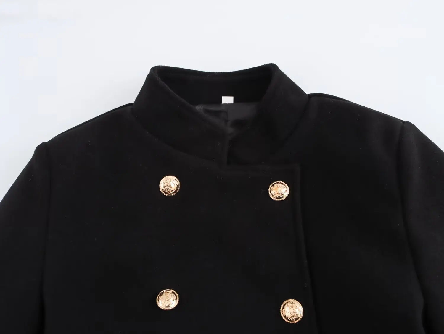 2025 Summer Women's Clothing European and American Style Fashionable All-match Long Sleeve Double-breasted Coat