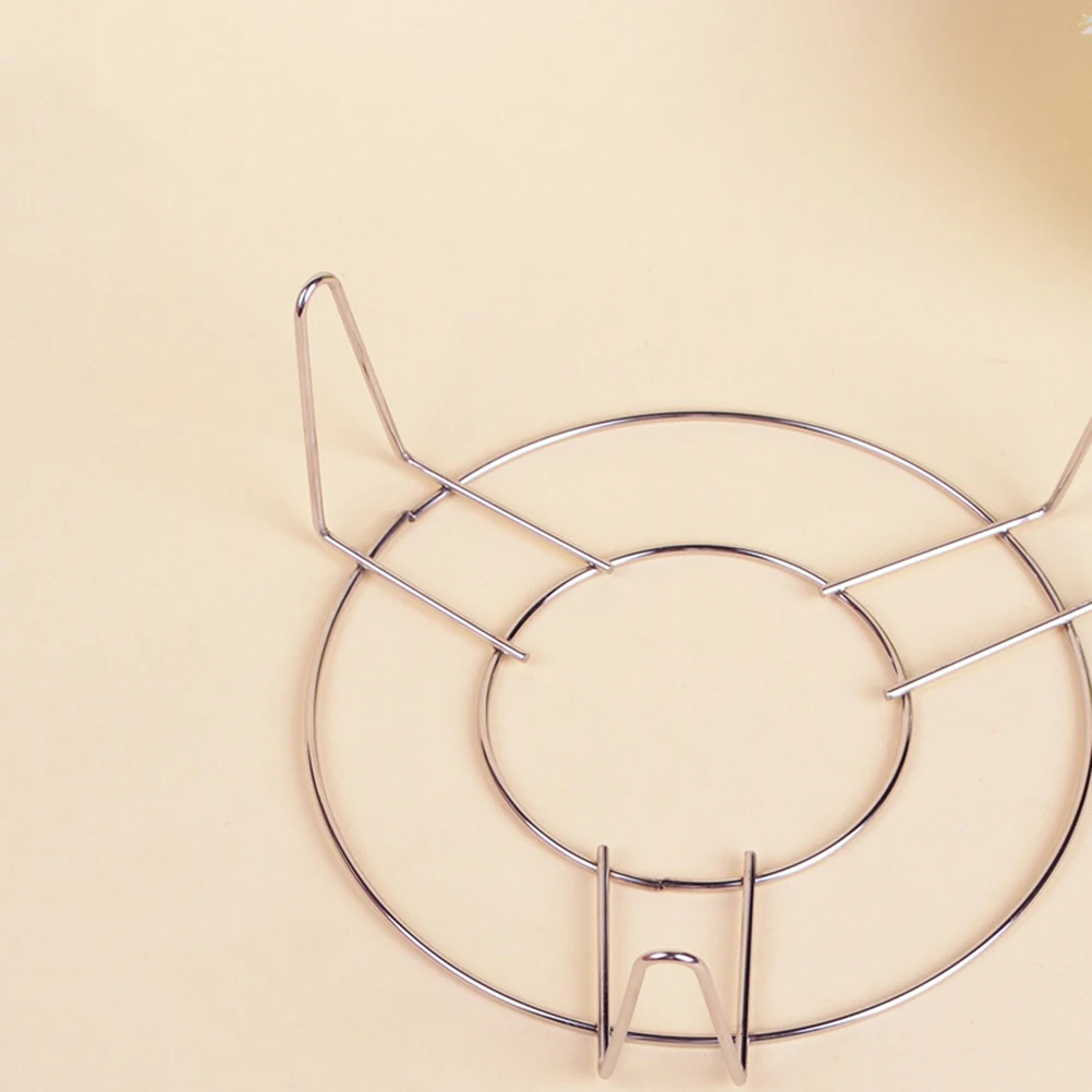 

Round Stainless Steel Cooker Steamer Tripod Rack Stand Kitchen Cooking Steaming Baking Roasting Rack