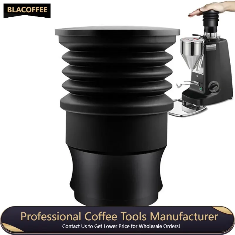 

Coffee Bean Warehouse Mini Air Blowing Alloy Grinder Silo Silicone Cleaning Bean Warehouse Coffee Machine Accessories