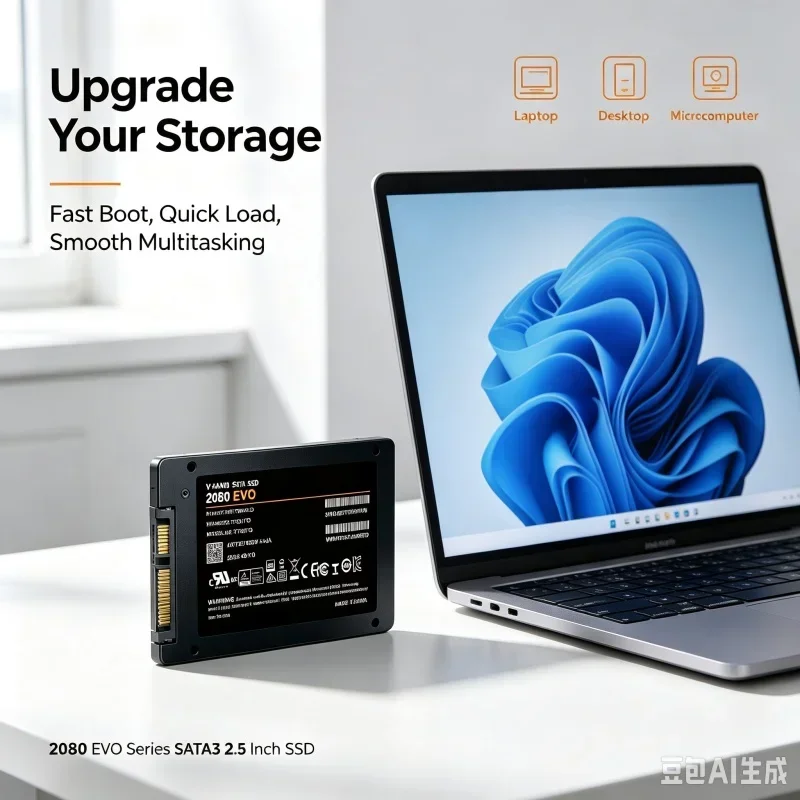 High Speed 2.5 Inch SATA3 Solid State Drive 500G 1TB 2TB 4TB Internal SSD Hard Disk For Desktop Laptop Micro PC 2080 SSD
