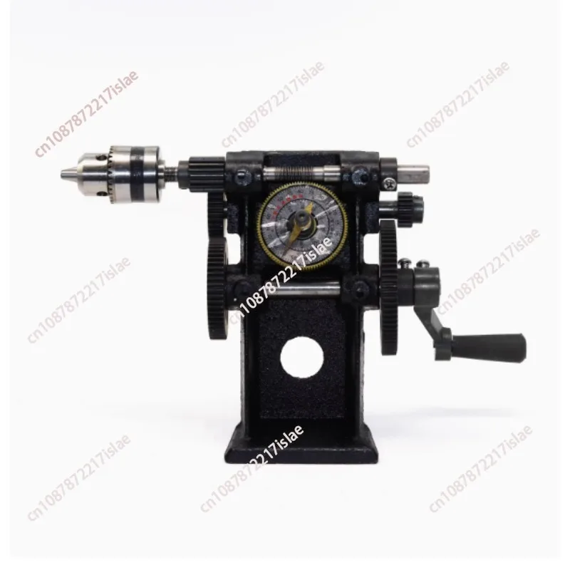 

Manual Coil Winding Machine w/Counter Hand Counting Coil Winder Perfect for Thread Wire on