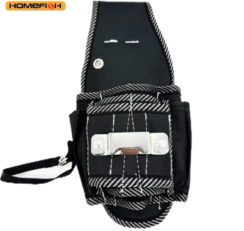 Bolsa de Ferramentas Simples HOMEFISH para Cintura, Suporte para Furadeira, Bolsa de Cintura Multifuncional para Eletricista