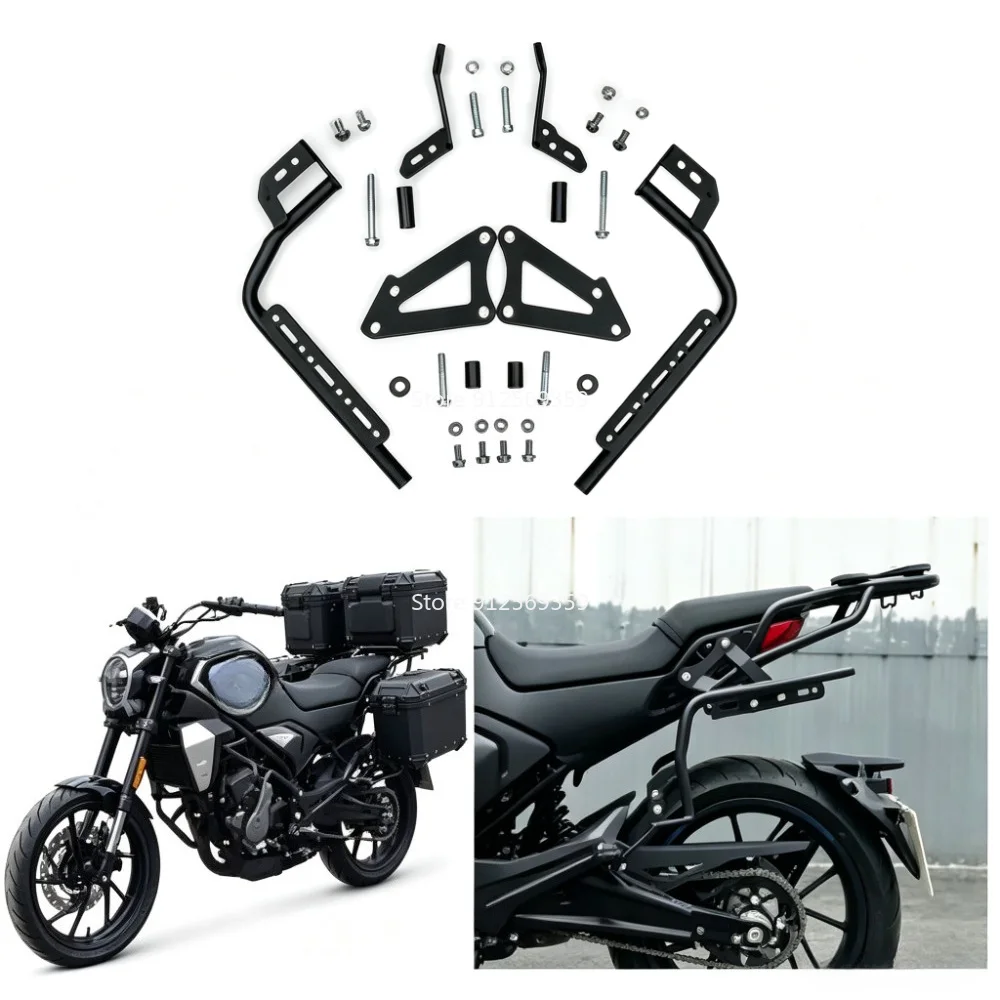 For CFMOTO 250cl-x Motorcycle Three Box 250clx SHAD Side Box Trunk Tail Bracket Modification Accessories CLX250 CL-X250