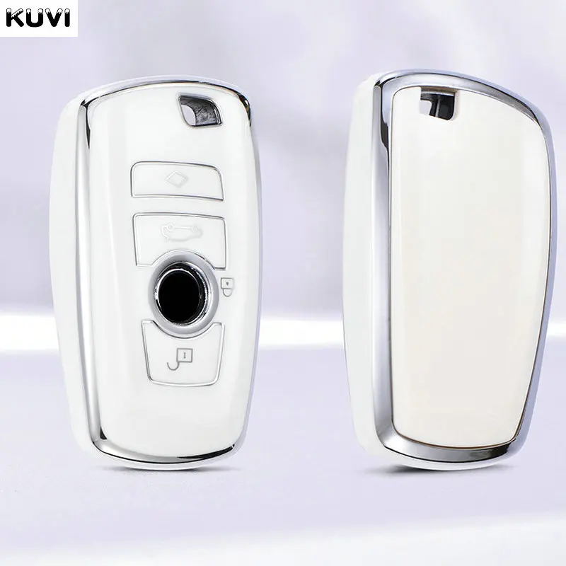 TPU Car Key Case Cover Protector Shell Fob for BMW 1 3 5 7 Series X1 X3 X4 X5 F10 F15 F16 F20 F30 F18 F25 M3 M4 E34 Accessories