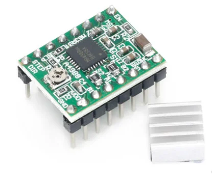 3D Printer Parts StepStick A4988 DRV8825 Stepper Motor Driver With Heat sink Carrier