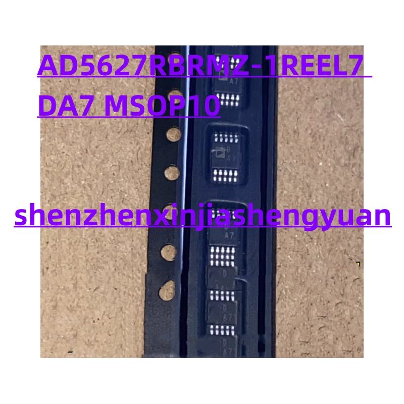 

5pcs/Lot New original AD5627RBRMZ-1REEL7 DA7 MSOP10