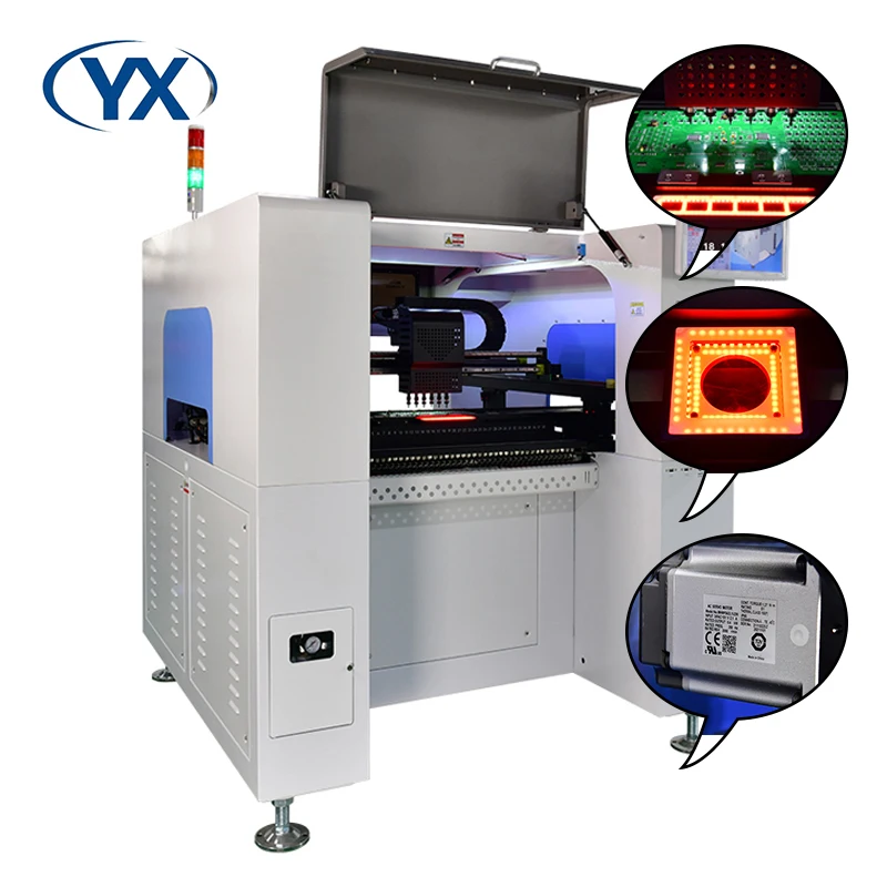 Including Tariff Prices SMT550- SMT660 Smt Pcb Board Making Production Line Led Assembly Pick and Place Smd Chip Mounter Machine