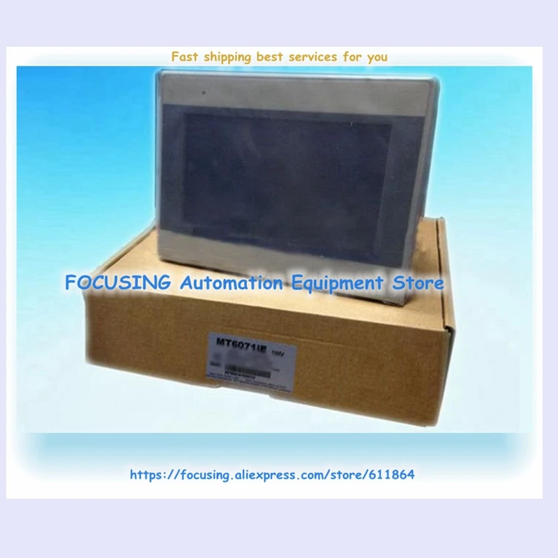 New Original In Box For Touch Panel Display MT6071IE 7 Inch 800*480 1 Year Warranty HMI