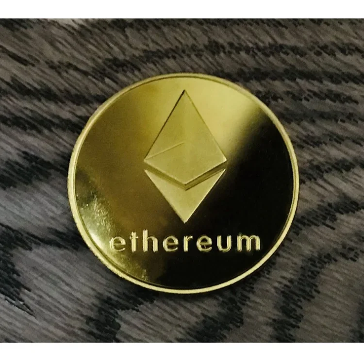 عملة Ethereum الإبداعية مجموعة فنية Ethereum عملة تذكارية مادية #1