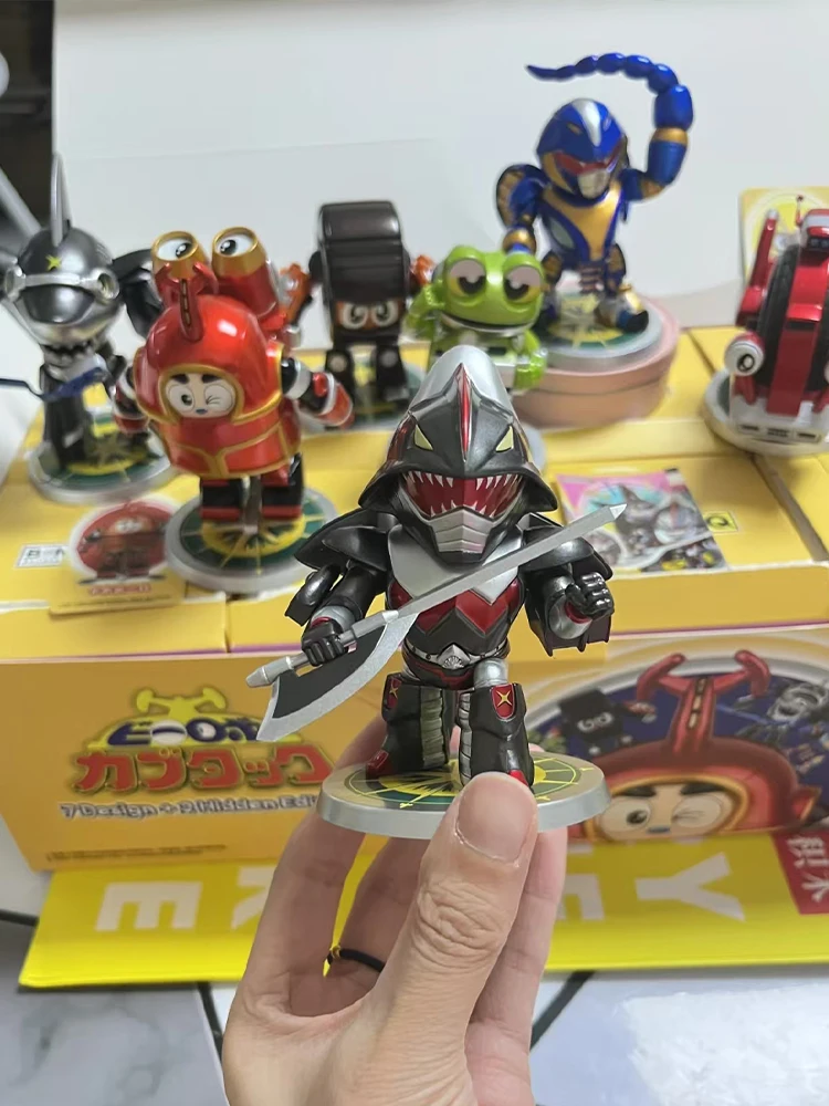 In Stockoriginal Toptoy B-Robo Kabutack Anime Figure Vol. 2 Series Shark Chili Kabutack Fashion Toy Ornament Boy Collection Gift view 2