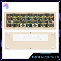 DAGK Alloy40% 2.0 Mechanical Keyboard Kit Aluminium Wireless Keyboard Kits 3mode 49keys Rgb Light Hot Swap Gaming Keyboard Kit