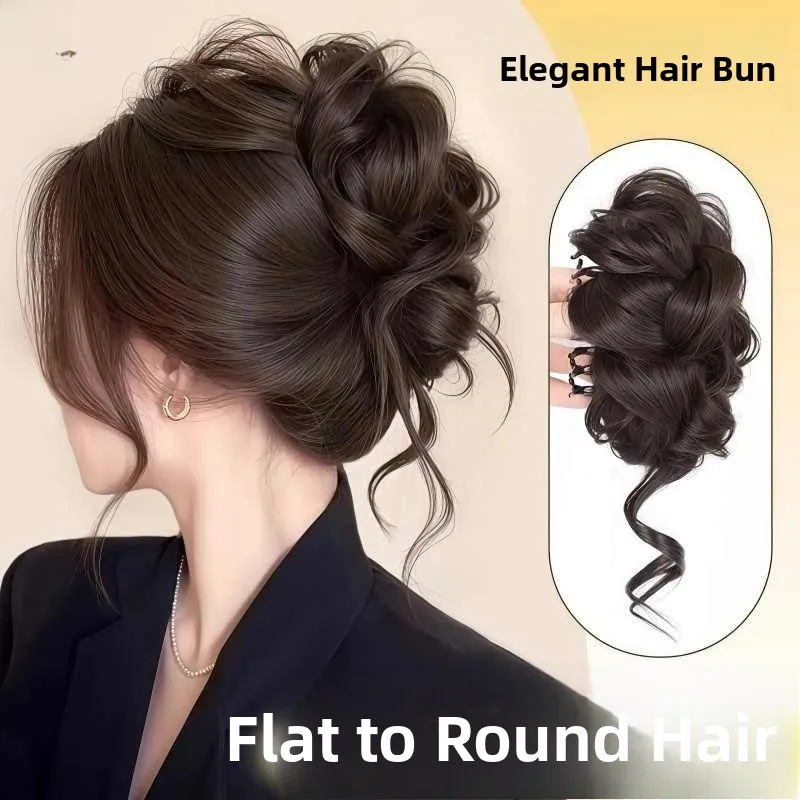 

Korean Sle Hair Accories Reatic Ball Head Fake Hair Dragon Beard Chien Feather Claw Clip Hair Bundles Hair Ba