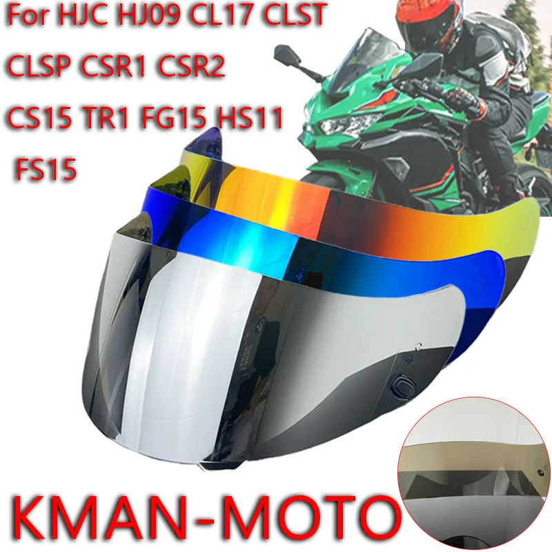 

TR1 visor for HJC HJ09 CSR1 CSInter CS15 TR1 FG15 HS11 FS15 CL17 CLST CLSP windproof dustproof Visiere Casque Moto