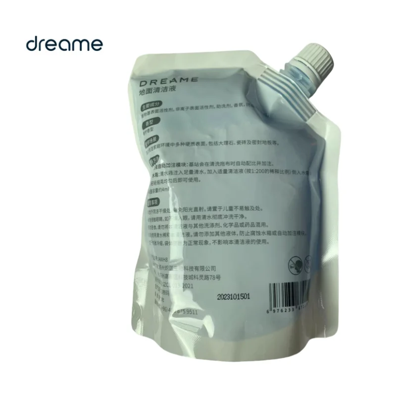 Original Floor Cleaning For Dreame L10s Pro Ultra X30 H13 Pro Vacuum Cleaner Parts Detergent Cleaning Fluid Mops Antibacterial