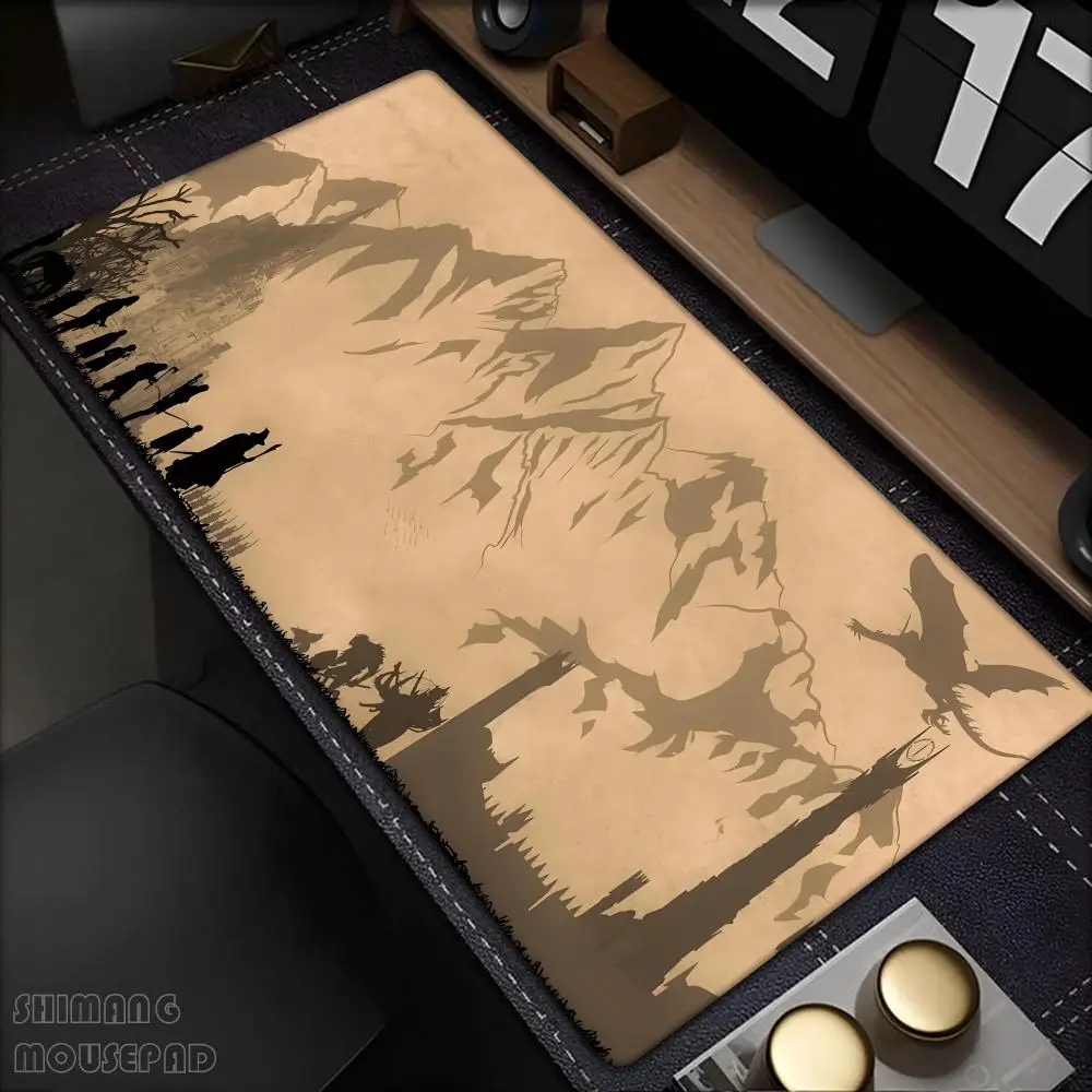 

Cute Mouse Pad Kawaii The L-Lord Of The Ring Mousepad Gamer Pc Cabinet Games Computer Desks Desk Accessories Keyboard Mat Gaming