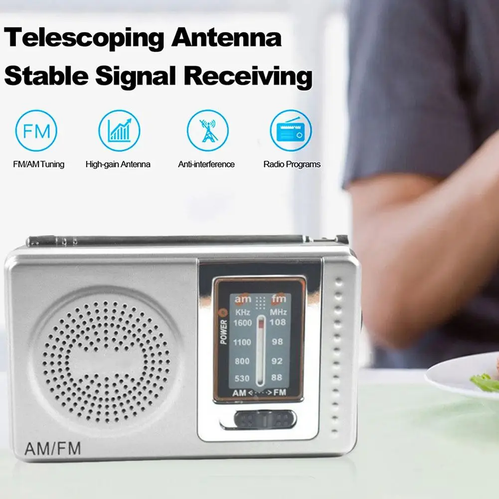 Лидер продаж 2024, новый высококачественный Ретро Ручной FM-плеер AMFM, радио для пожилых, R2048 мини-поисковой мини-плеер, радио X3U8