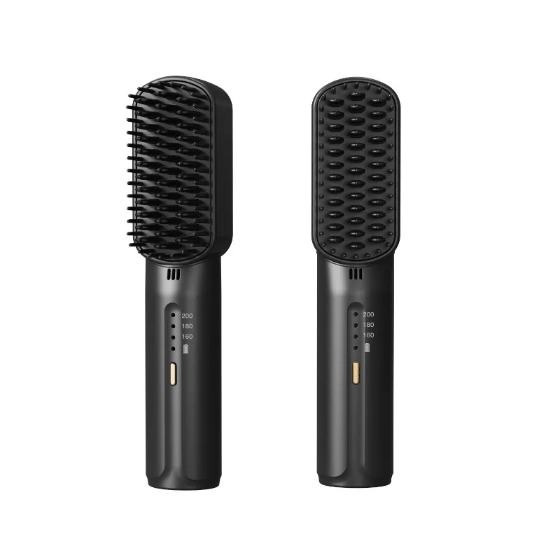 

Hot Factory Price 2-in-1 Electric Straight Hair Comb Fine Soft Hair Special Easy to Carry Out Straight Hair Comb