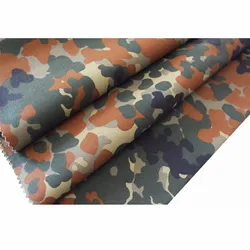 German Flecktarn Army Spotted Camouflage Fabric Twill Polyester Cotton Cloth Hunting Military Uniform DIY