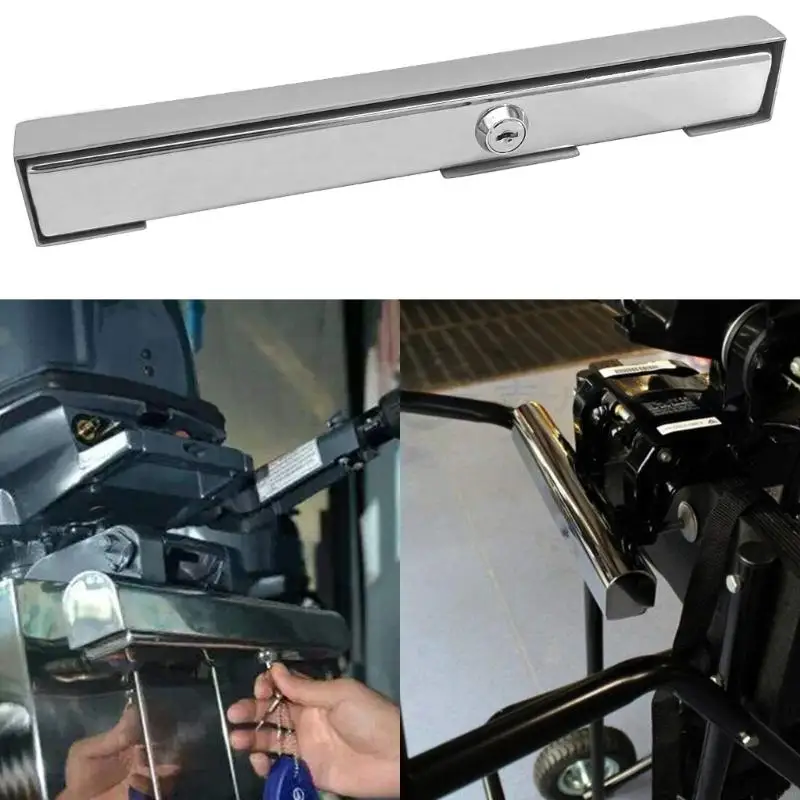 Edelstahl-Boots-Außenbordmotor-Motorschloss für Boote und Yachten mit hoher Diebstahl- und Verlustsicherheit 69HD – Detail 9