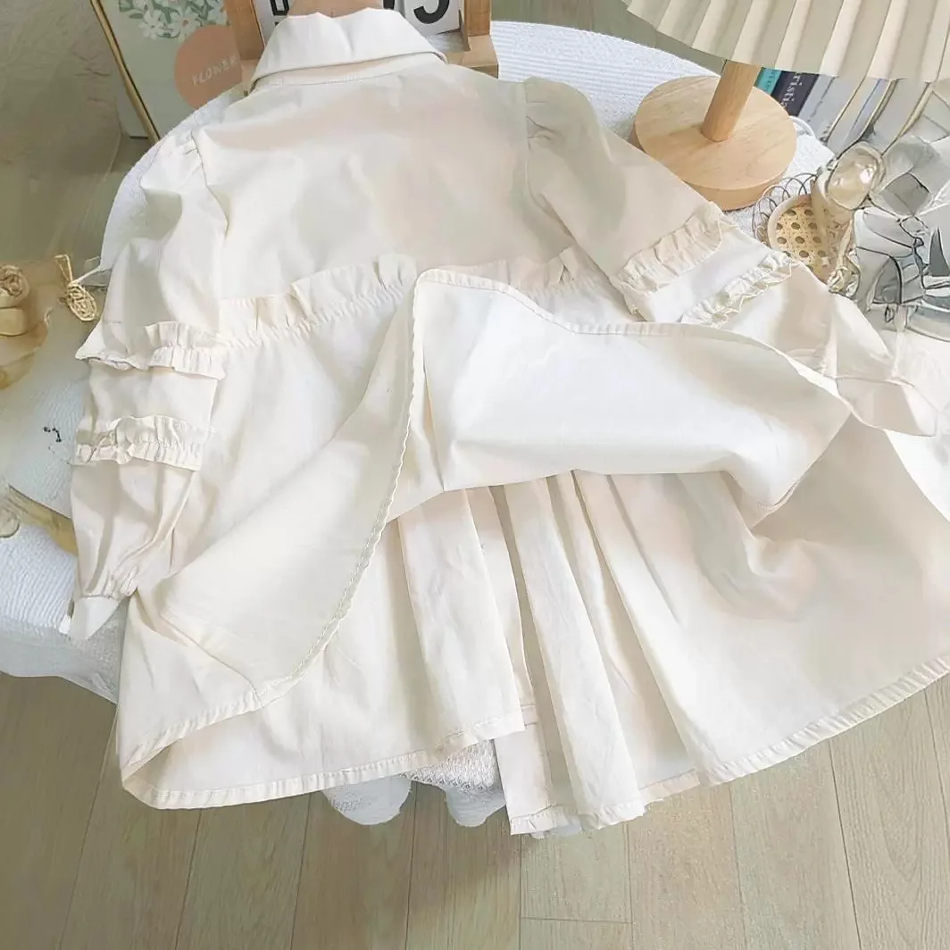 Girls Casual Dresses Sunflower Cute Skirt Shirt Kids Dresses for Girls 3 To 7 Years Toddler Girl Clothes Flower Girl Dresses