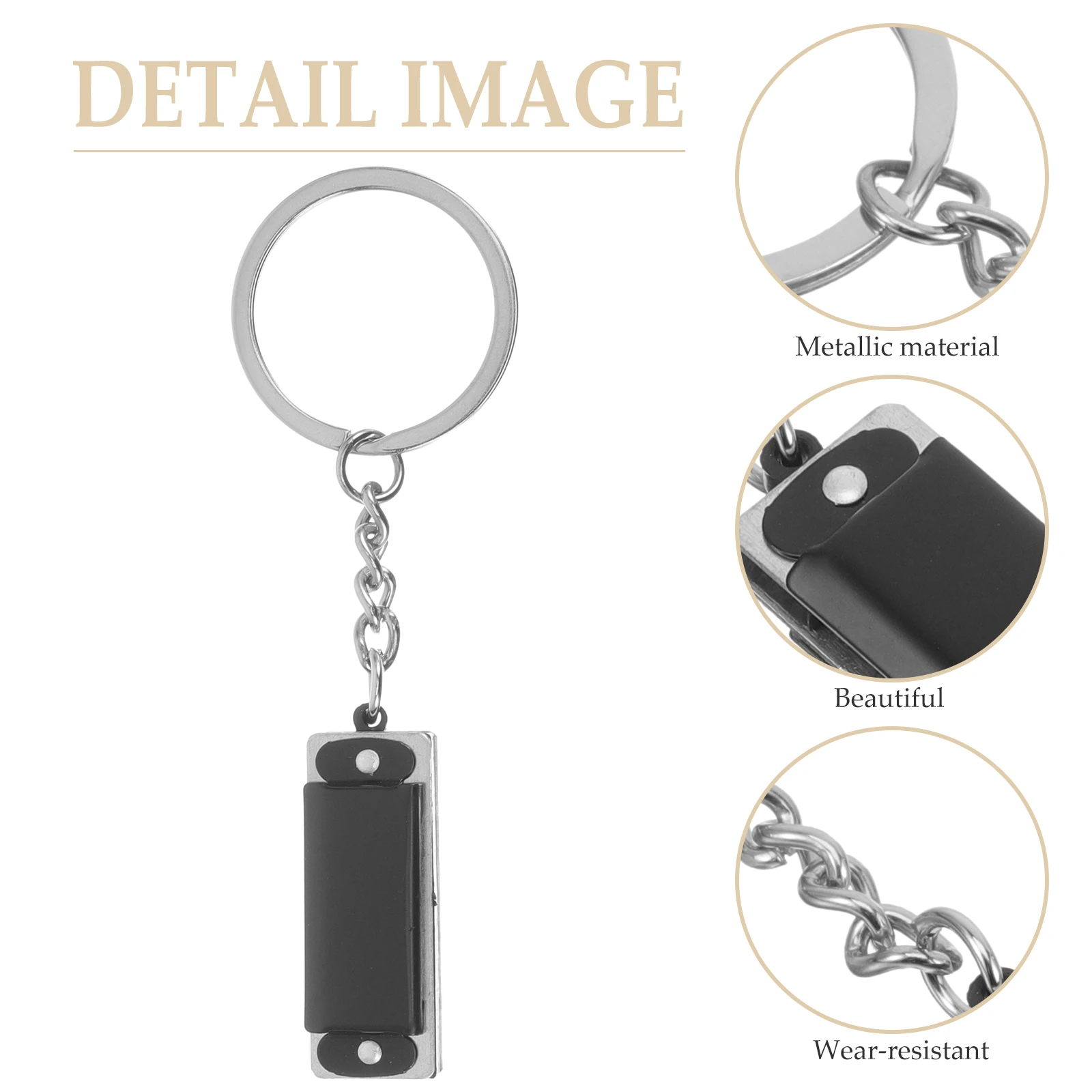 

Mini Harmonica Keychain Keyrings Bag Pendant Musical Toy Party Favors Gift Compact Creative Unique Art Craft