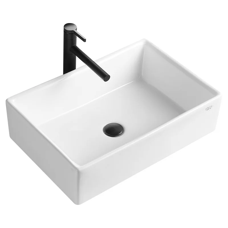 

Бытовая туалетная стойка, керамическая раковина, прямоугольная раковина для ванной комнаты, тонкий боковой шкаф, средняя раковина