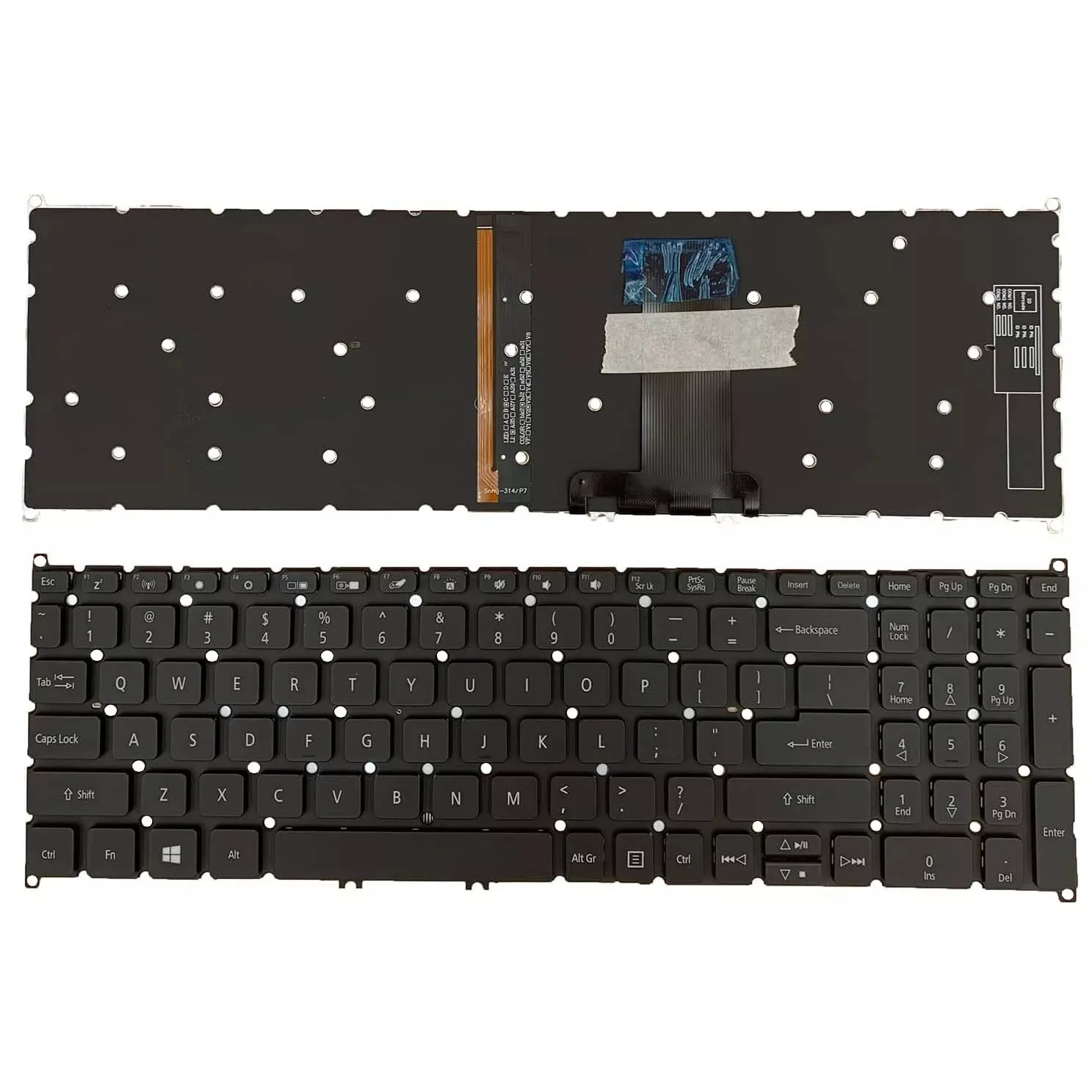 

Клавиатура ноутбука США для ACER Aspire A715-54G A715-74G A715-75G A715-41G NP515-51