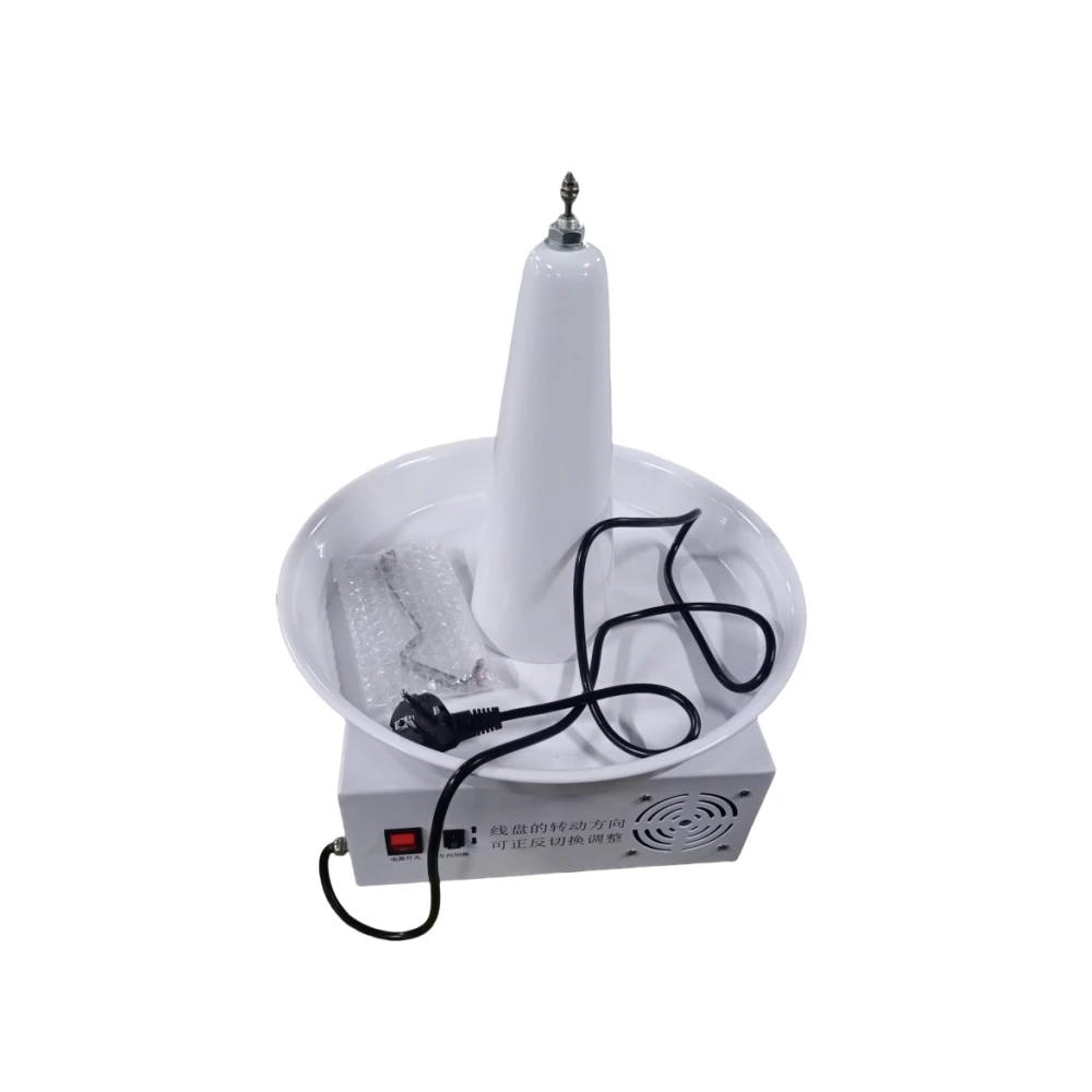 SR-150 Wire Cable Harness Feeder System Pay off Rack Automatic Feeding Machine 350mm ID Small Empty Spools Prefeeder