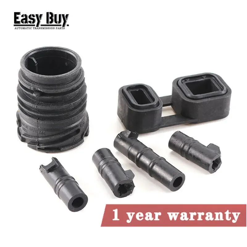 Corpo de válvula mangas Conector Seal Kit Fits, Fit para BMW, 6HP19, 6HP19Z, 6HP21, 6pcs