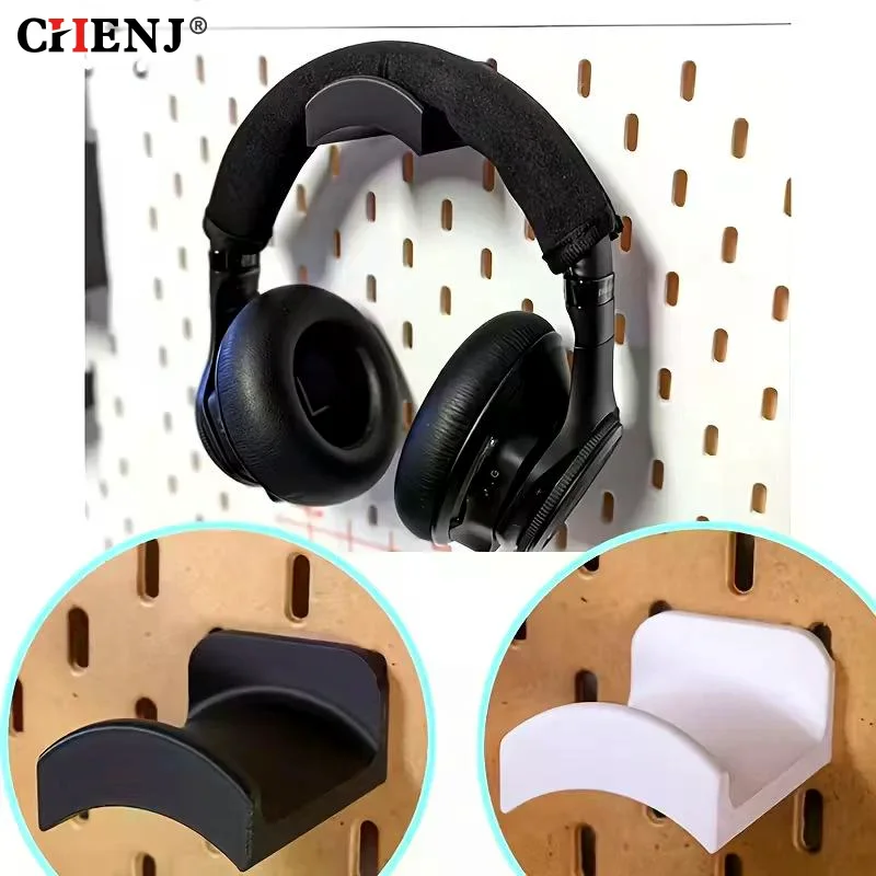 Picture 3: 1/2Pcs Multi-Functional Headset Display Stand Wall Mount Headphone Hanger Universal Hanging Brasket Storage Hooks