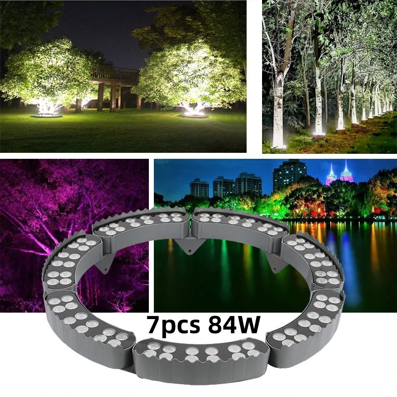 1PCS 12W LED Landscape Tree Light Outdoor Spotlight AC220V DC24V High Power Gazebo Tree Column Garden Illumination