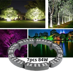 Projecteur LED pour Arbre de Paysage Extérieur, 12W, AC 220V, DC 24V, Haute Puissance, Gazébo, Colonne, Éclairage de Jardin, 1 Pièce