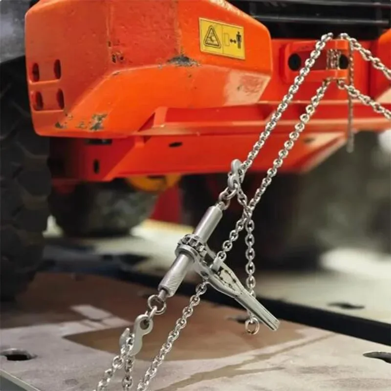 RC Metalen Bindmiddel Kettingspanner Onderdelen Voor De JDM-203 JD Model Tamomia 1:14 Metalen Simulatie Rc Truck Trailer Speelgoed Onderdelen