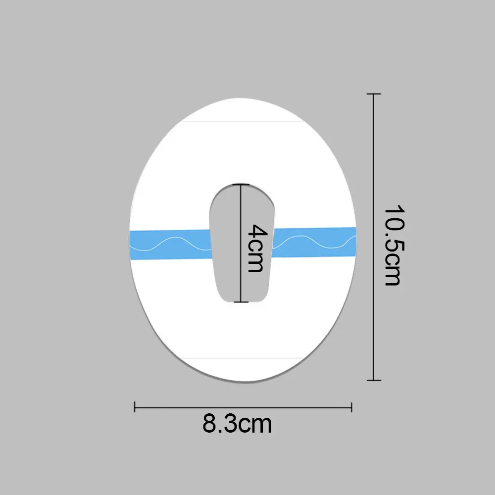 100pcs Shower Waterproof Patch Transparent Waterproof Adhesive Patches for Dexcom G6 Transparent Stickers