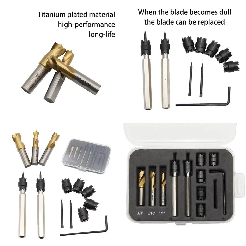 

652F Industrial Grade 13pc Welding Burr Removal Bits Heat Resistant Metalworking Equipment
