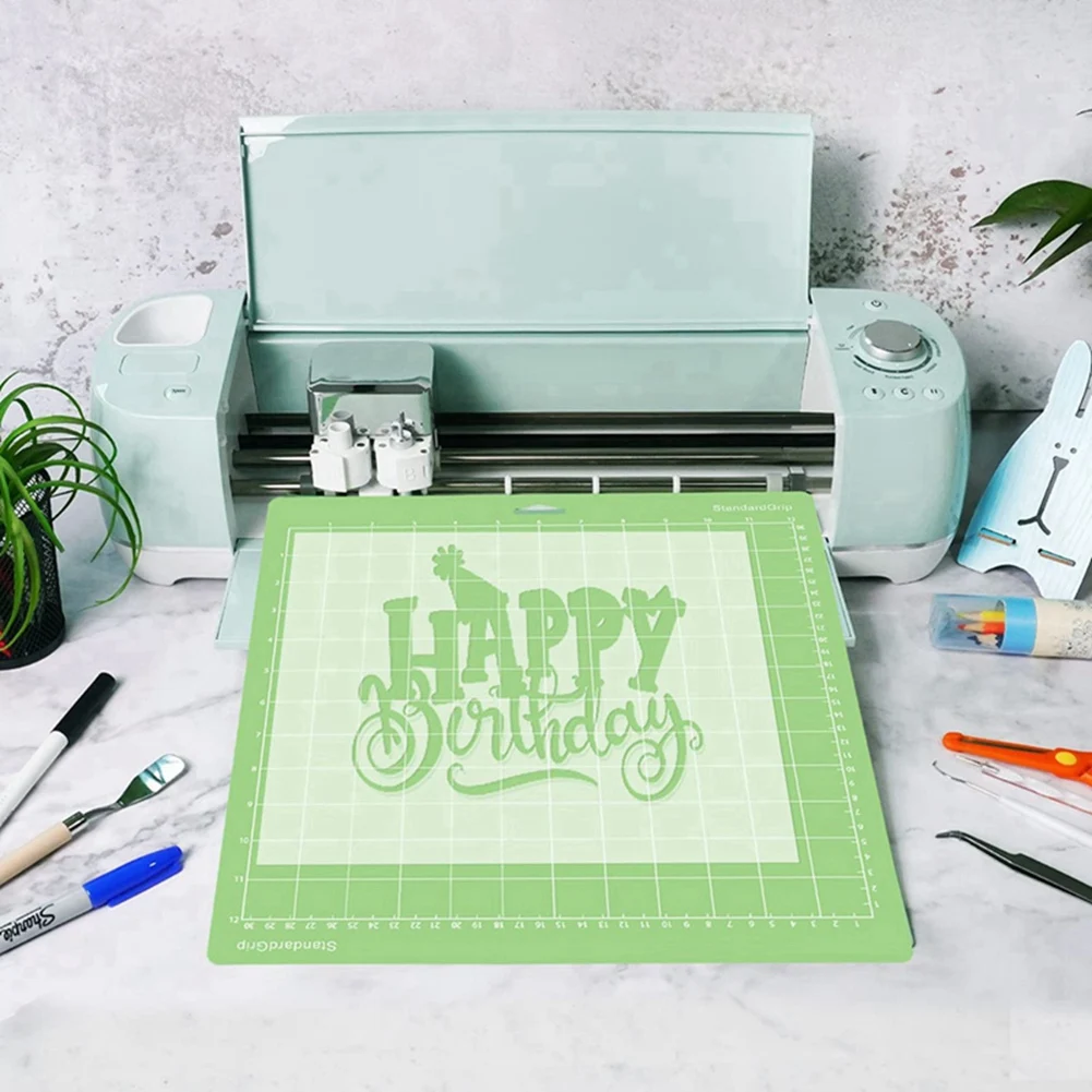 6Pack Cutting Mats for Cricut Maker 3/Maker/Explore 3/Air 2/Air/One(12X12 Inch) Quilting Cricket Mats Accessories image 3