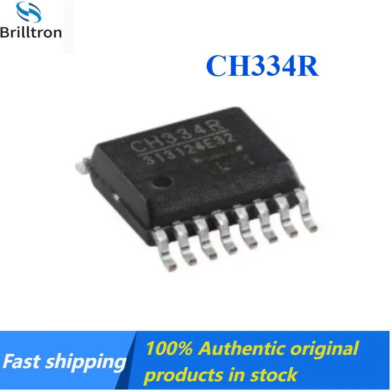 10-30PCS NEW CH334R QSOP-16 Controller Chip Brand New Original in Stock  Fast Shipping.